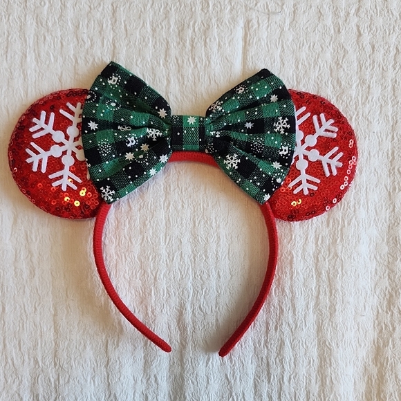 Amazon Kids Holiday Headband Set - Black, Blue, Red - Picture 2 of 5